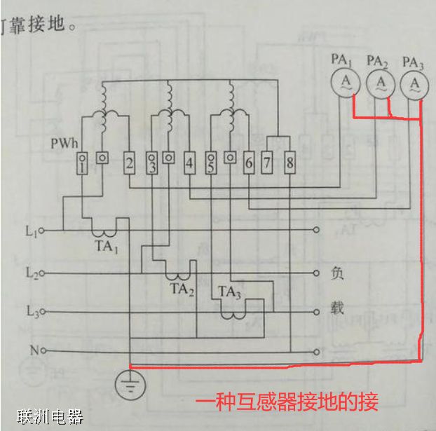 夹克与防雷箱接线图解