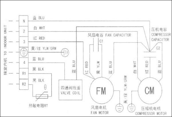 空调与砂光机线路图解及工作原理简述