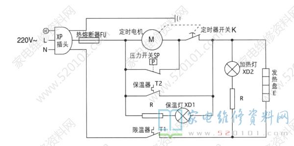 自动擦鞋机电路图