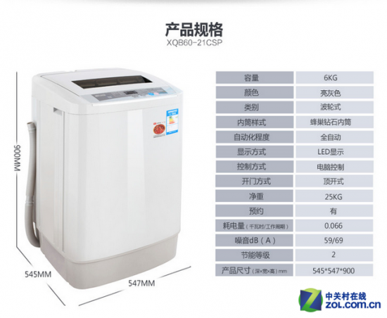 洗衣机工作噪音标准详解